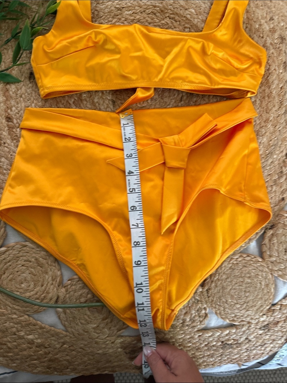 &other Stories High Rise Bikini Set. 6 bottom 4 top - Picture 5 of 7